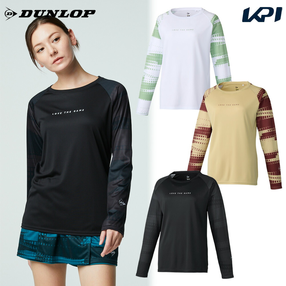 ダンロップ DUNLOP テニスウェア レディース   LスリーブTシャツ DAL8622W 2026SS 2月下旬発売予定※予約