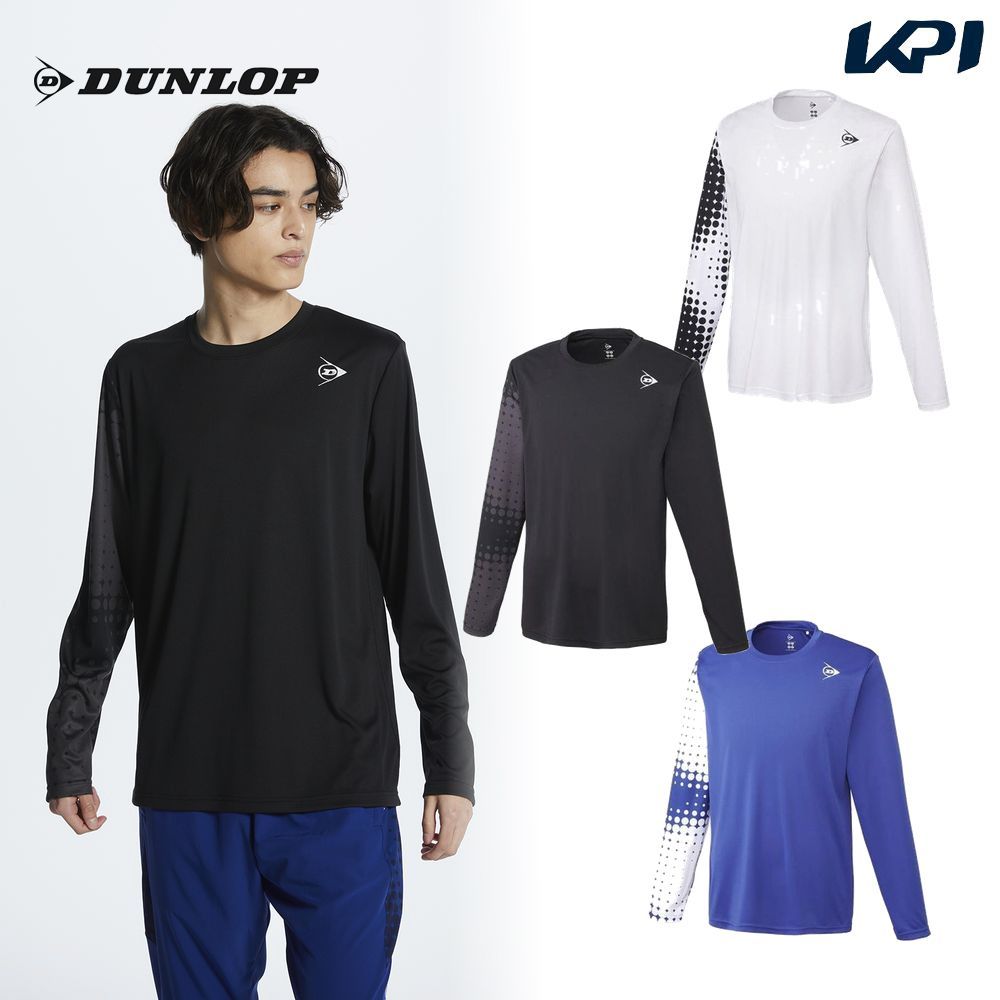 ダンロップ DUNLOP テニスウェア ユニセックス ロングスリーブＴシャツ DAL8343 2023FW