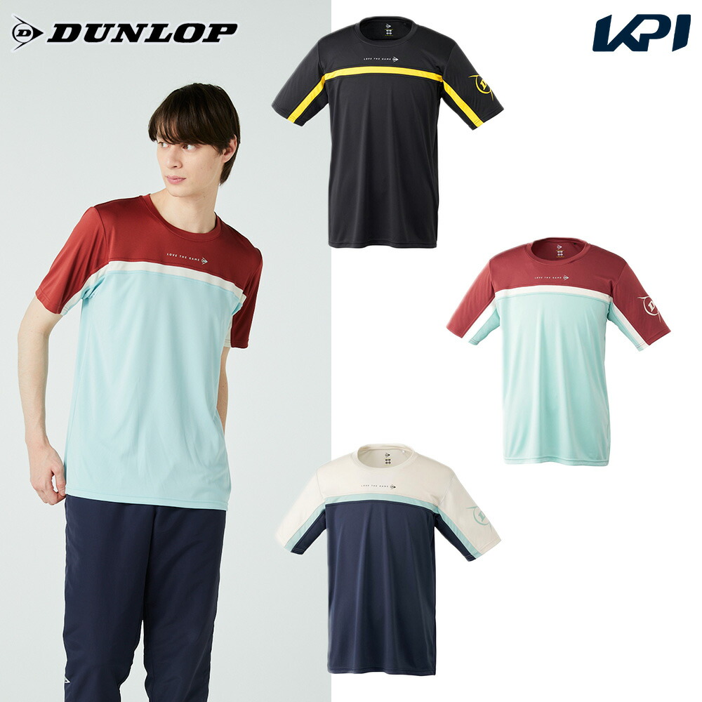 ダンロップ DUNLOP テニスウェア ユニセックス   Tシャツ DAL8540 2025FW 7月下旬発売予定※予約