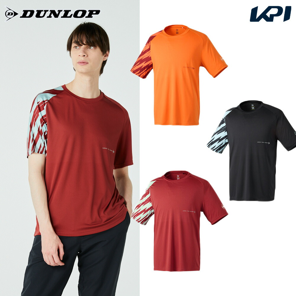 ダンロップ DUNLOP テニスウェア ユニセックス   Tシャツ DAL8541 2025FW 7月下旬発売予定※予約