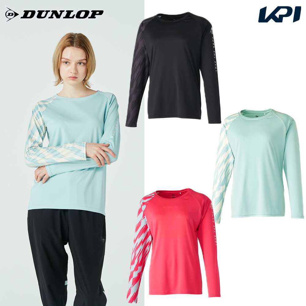 ダンロップ DUNLOP テニスウェア レディース   LS Tシャツ DAL8562W 2025FW 7月下旬発売予定※予約