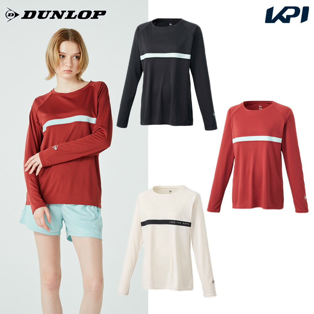 ダンロップ DUNLOP テニスウェア レディース   LS Tシャツ DAL8563W 2025FW 7月下旬発売予定※予約