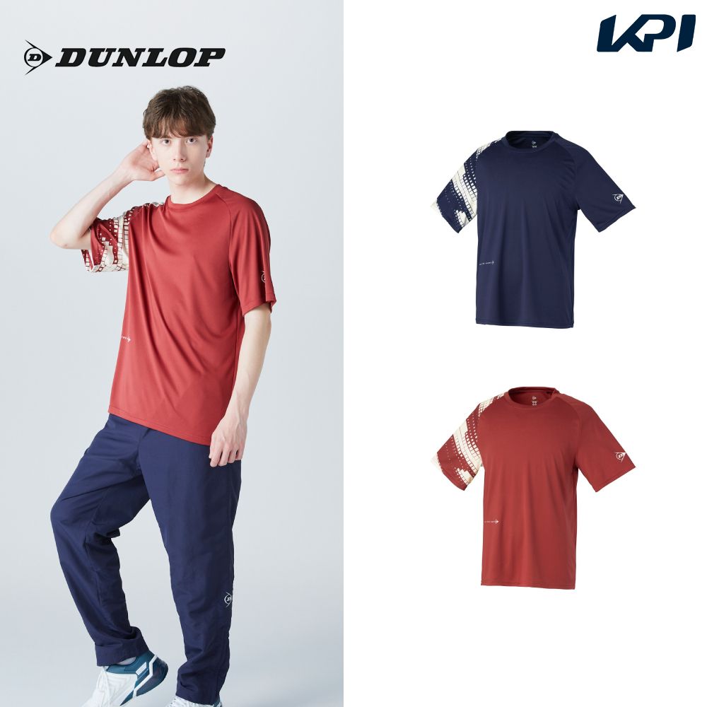 ダンロップ DUNLOP テニスウェア ユニセックス   Tシャツ DAL8640 2026FW 7月下旬発売予定※予約