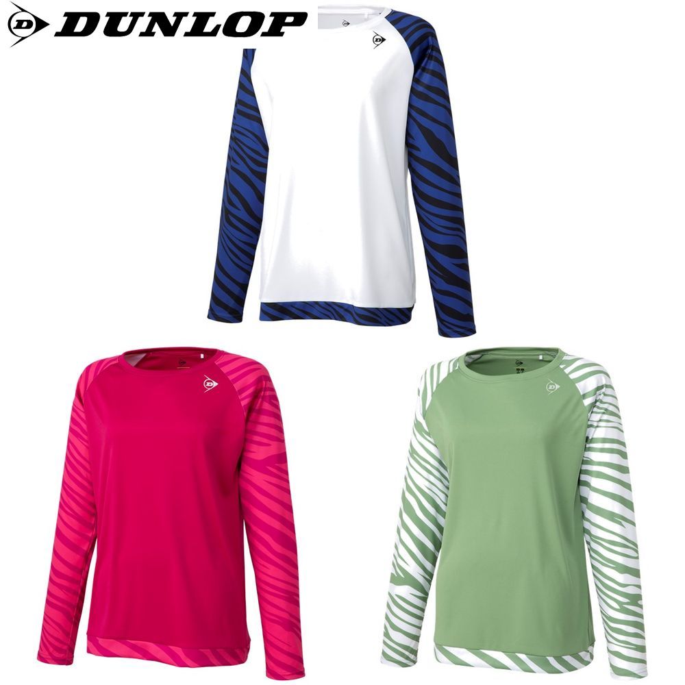ダンロップ DUNLOP テニスウェア レディース LSゲームシャツ DAP-1265W 2022FW