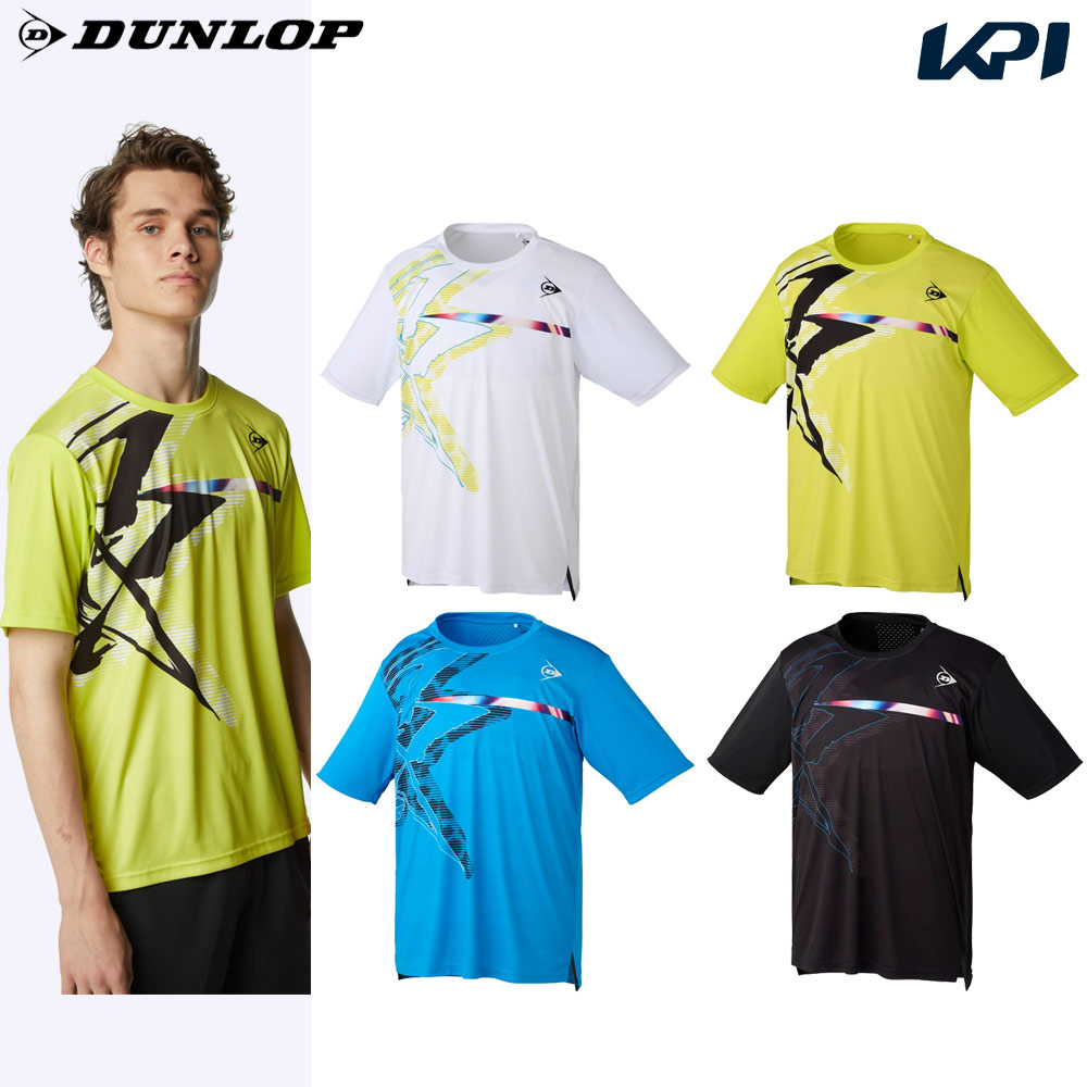 ダンロップ DUNLOP テニスウェア ユニセックス GAME SHIRT ゲームシャツ DAP-1300 2023SS