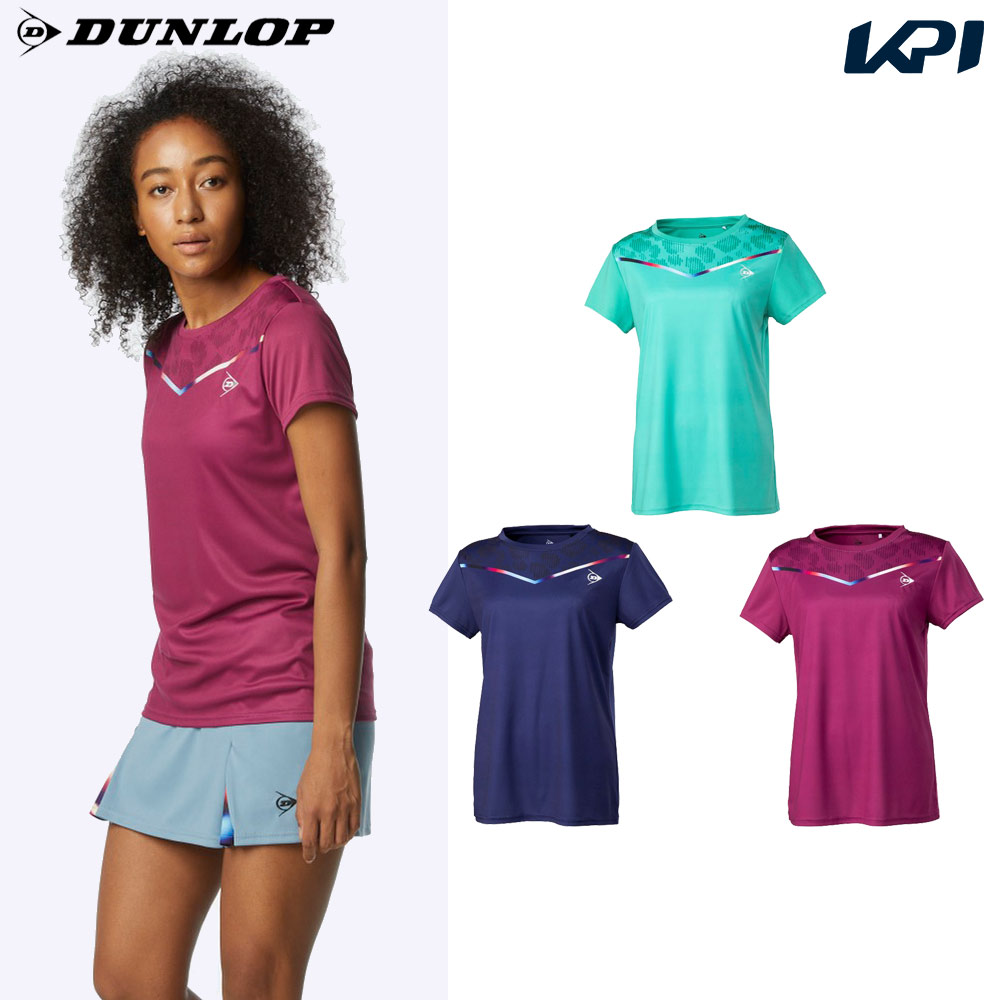 ダンロップ DUNLOP テニスウェア レディース GAME SHIRT ゲームシャツ DAP-1323W 2023SS