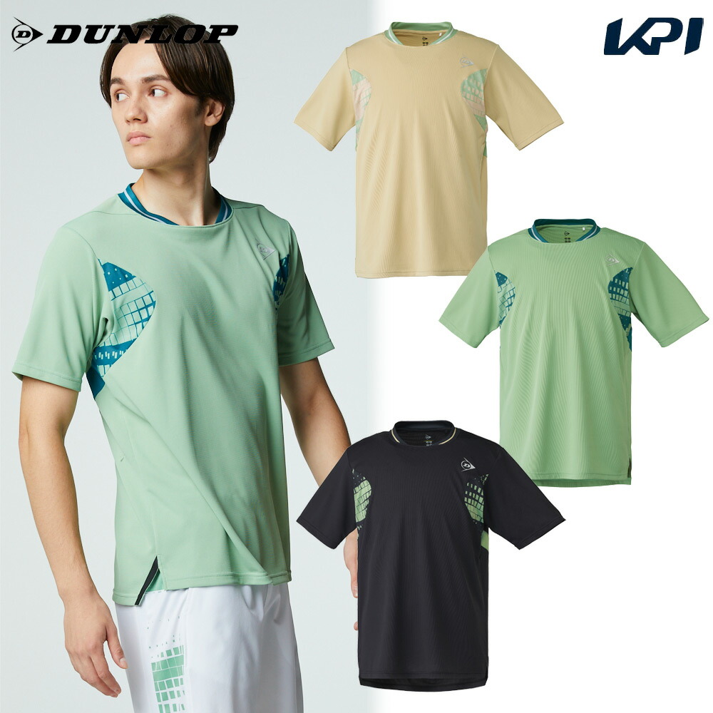 ダンロップ DUNLOP テニスウェア ユニセックス   ゲームシャツ DAP1600 2026SS 2月下旬発売予定※予約