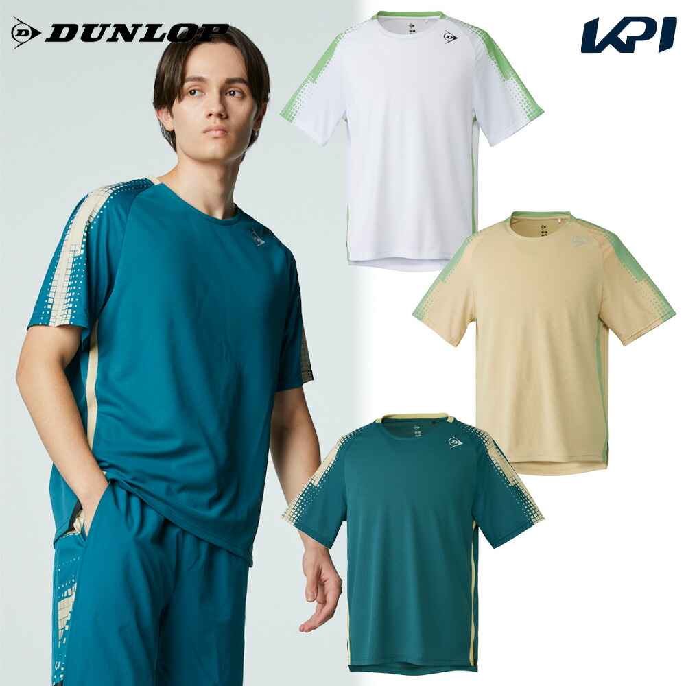 ダンロップ DUNLOP テニスウェア ユニセックス   ゲームシャツ DAP1601 2026SS 2月下旬発売予定※予約