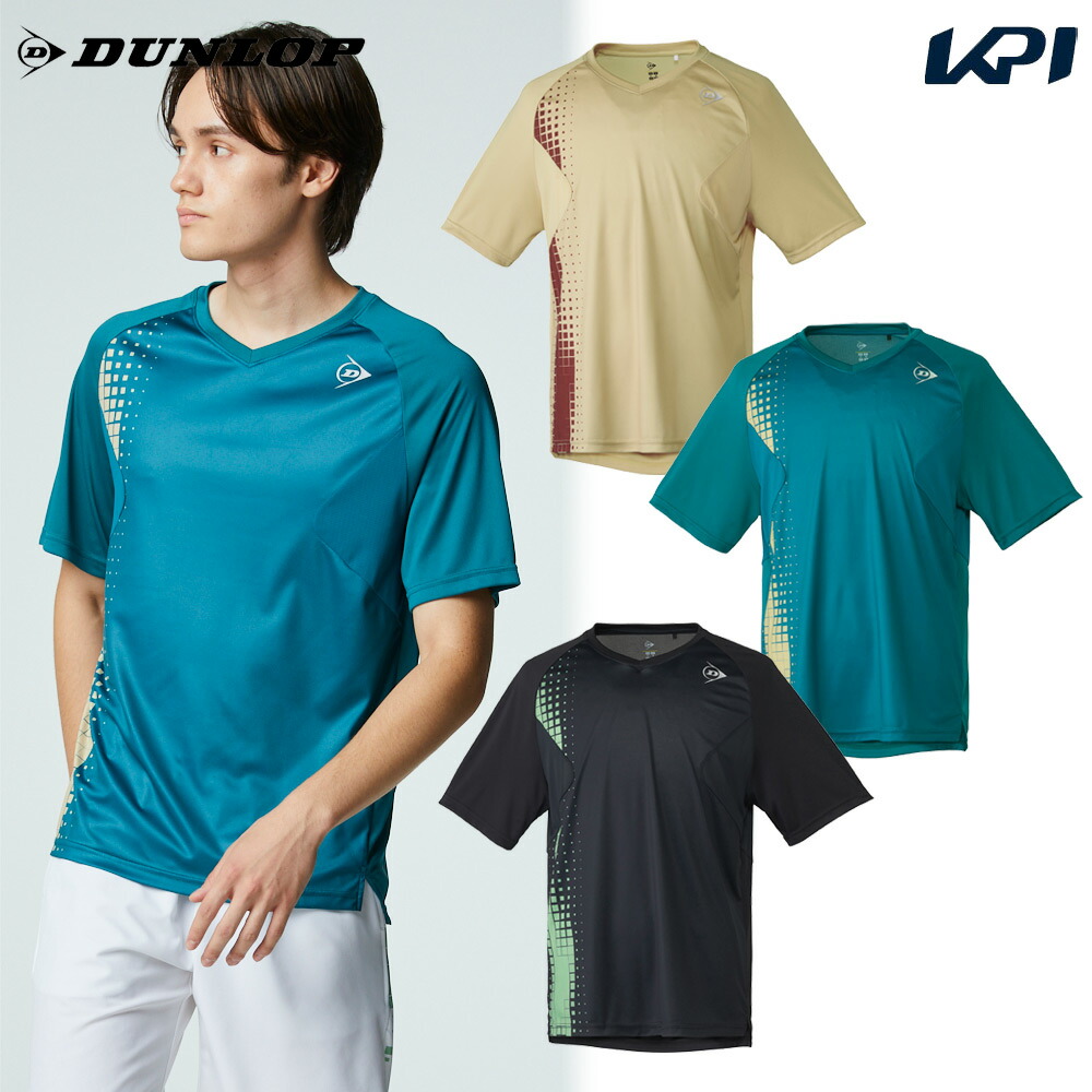 ダンロップ DUNLOP テニスウェア ユニセックス   ゲームシャツ DAP1604 2026SS 2月下旬発売予定※予約