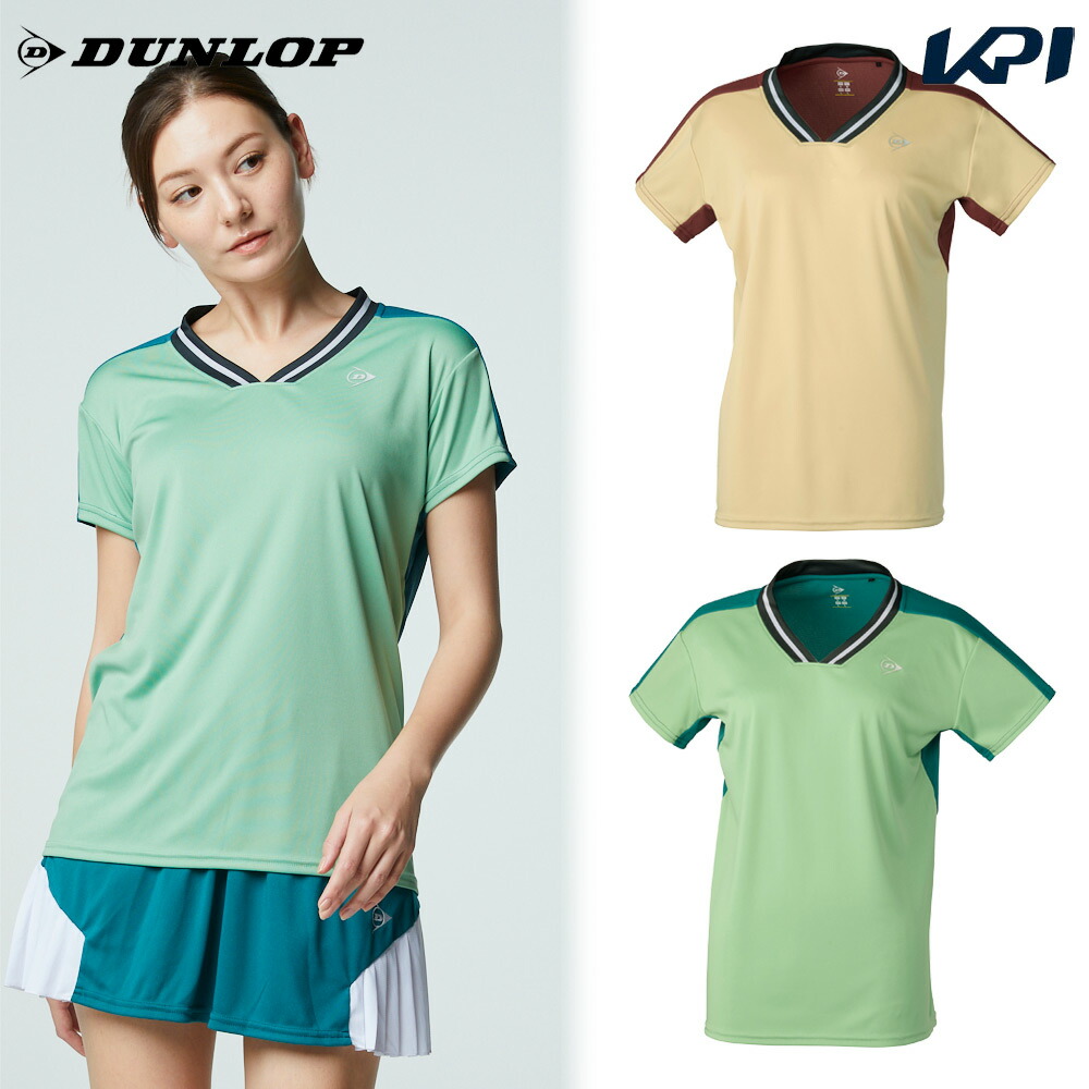 ダンロップ DUNLOP テニスウェア レディース   ゲームシャツ DAP1622W 2026SS 2月下旬発売予定※予約