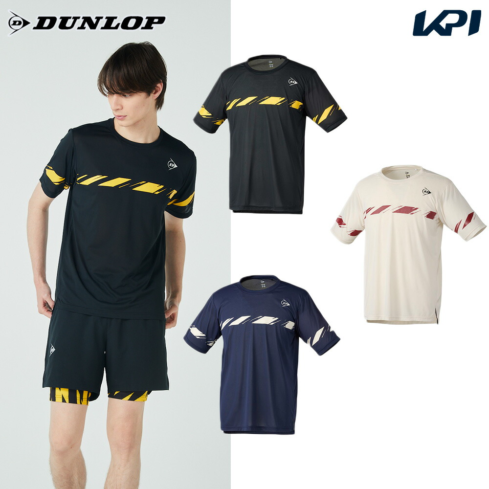 ダンロップ DUNLOP テニスウェア ユニセックス   ゲームシャツ DAP1540 2025FW 7月下旬発売予定※予約