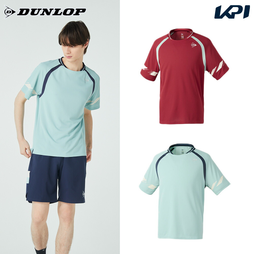 ダンロップ DUNLOP テニスウェア ユニセックス   ゲームシャツ DAP1543 2025FW 7月下旬発売予定※予約