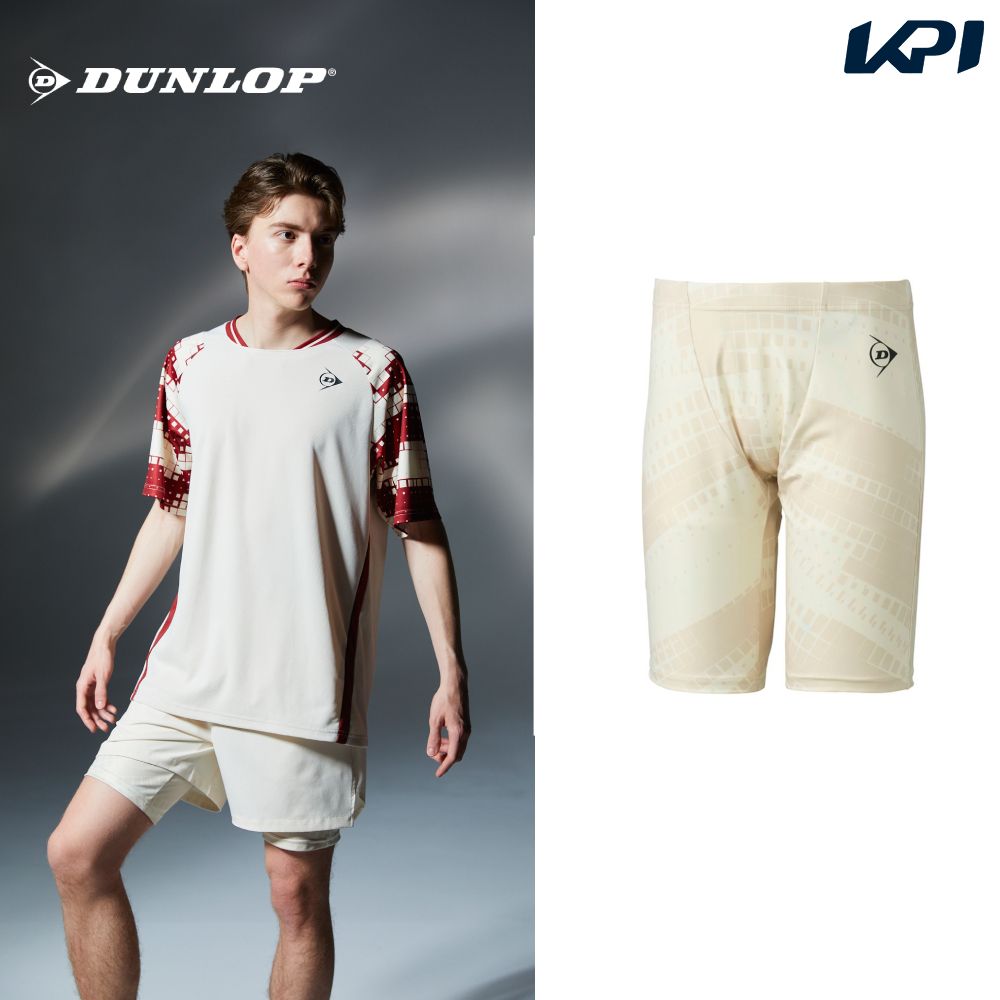 ダンロップ DUNLOP テニスウェア ユニセックス   インナースパッツ DAU7690 2026FW 7月下旬発売予定※予約