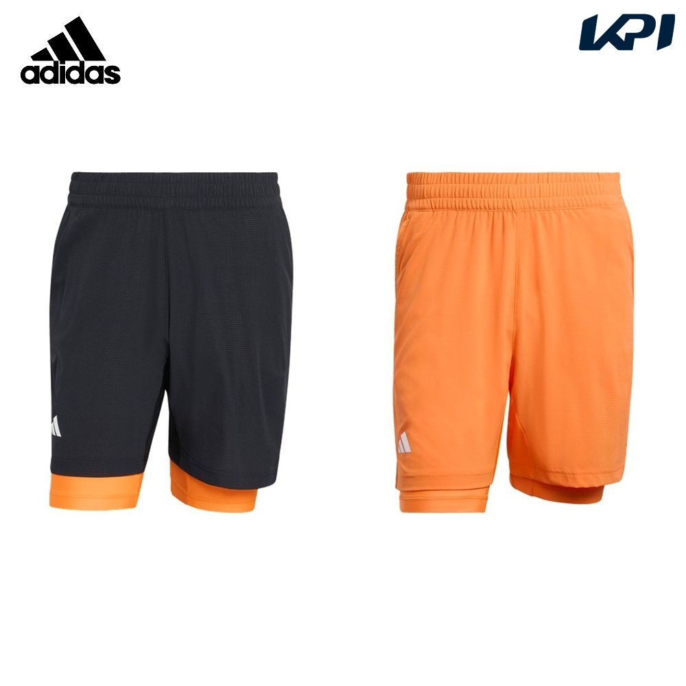 アディダス adidas テニスウェア メンズ   クライマクール ショーツ & インナーショーツ セット DAY88 2026SS