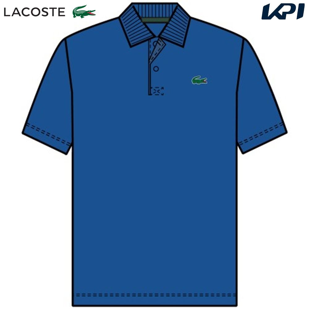 ラコステ LACOSTE テニスウェア メンズ ポロシャツ DH0783-10-KXB 2023SS
