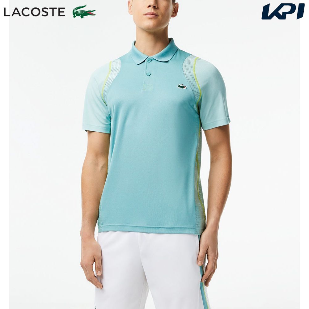 ラコステ LACOSTE テニスウェア メンズ メッシュ切り替えウルトラ