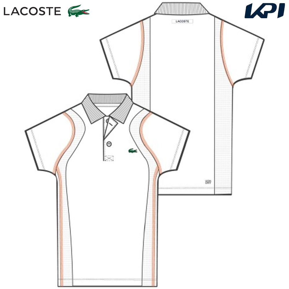 ラコステ LACOSTE テニスウェア メンズ ポロシャツ DH5180-99-XIT 2023SS
