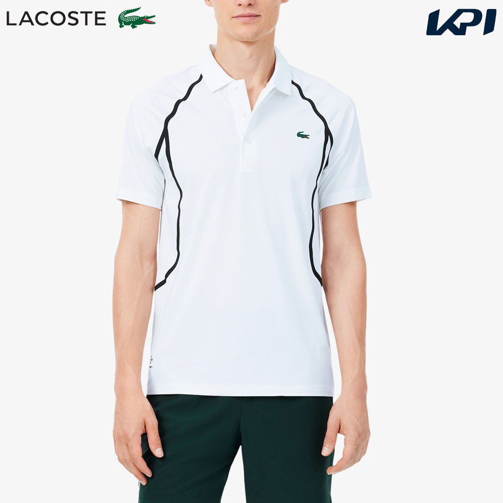 ラコステ LACOSTE テニスウェア メンズ   『ダニール・メドベージェフ』テニスポロシャツ DH6735-99-001 2026FW 8月下旬発売予定※予約