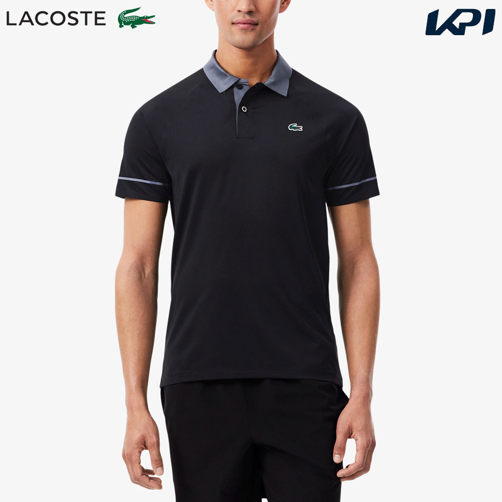 ラコステ LACOSTE テニスウェア メンズ   『ノバク・ジョコビッチ』オンコート ウルトラドライポロシャツ DH6809-99-ZDQ 2026FW 8月下旬発売予定※予約