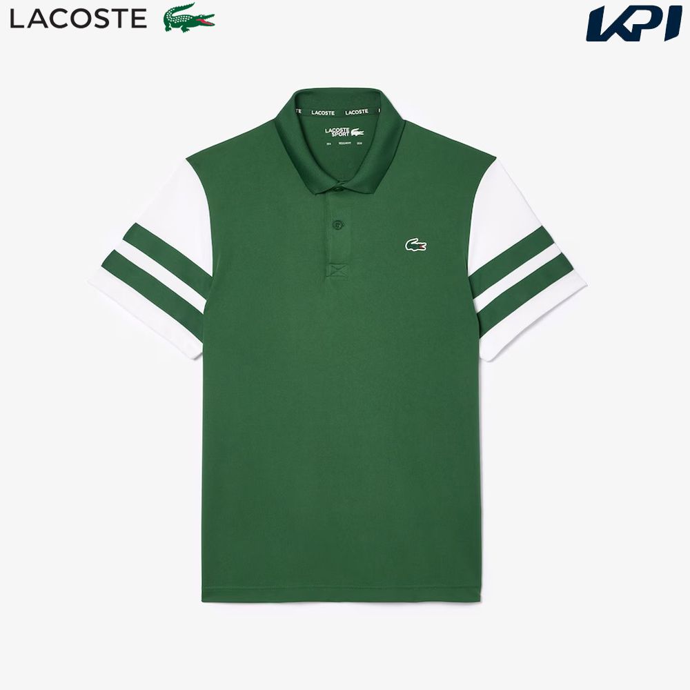 ラコステ LACOSTE テニスウェア メンズ ULTRA-DRY COLOURBLOCK TENNIS 