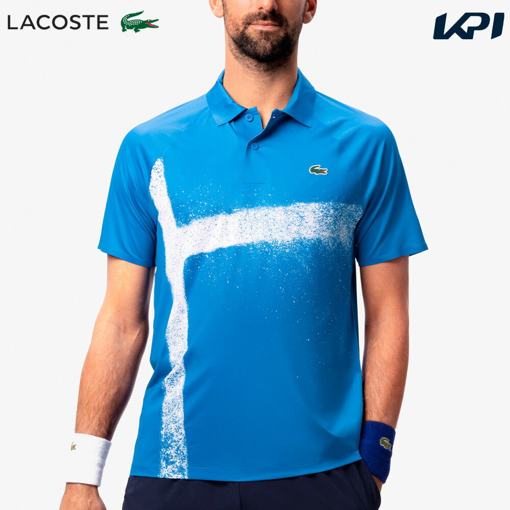 ラコステ LACOSTE テニスウェア メンズ   S/S POLO 半袖ポロシャツ DH8959-99-3D3 2025SS