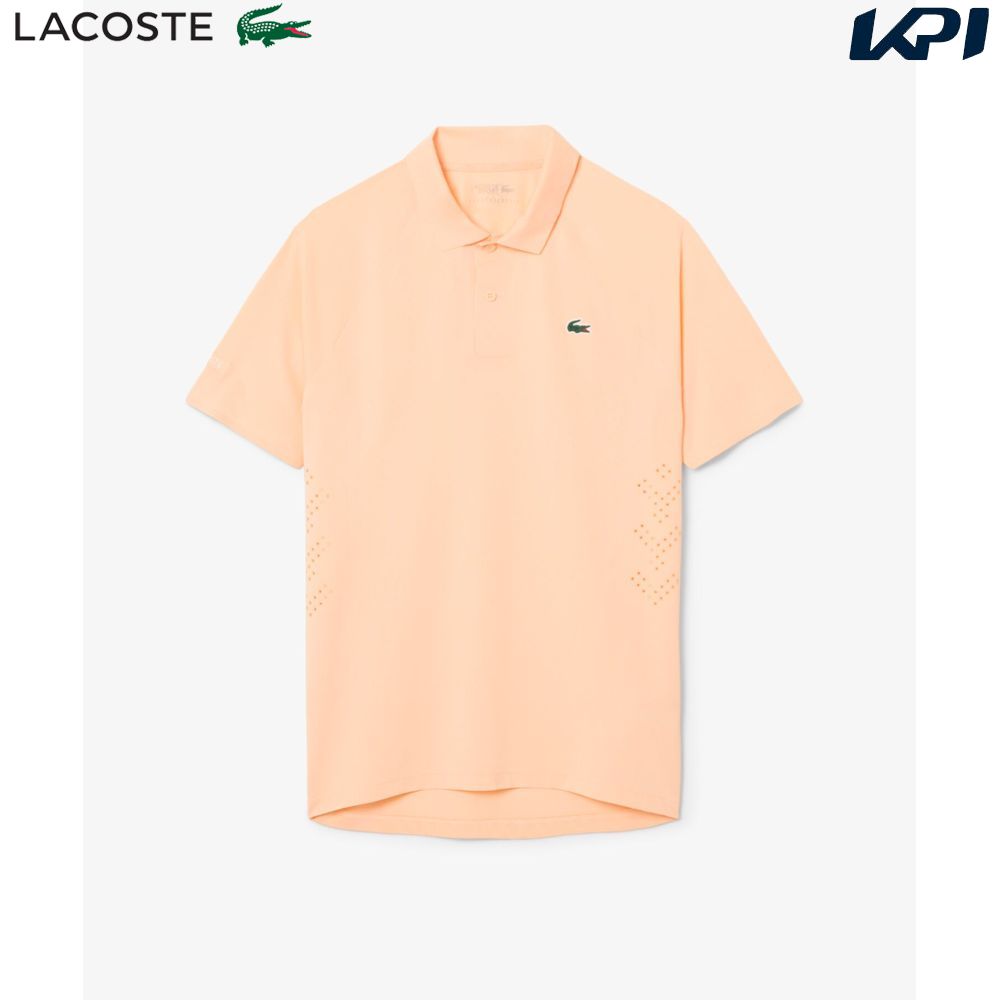 ラコステ LACOSTE テニスウェア メンズ 『ノバク・ジョコビッチ』シームレスポロシャツ DH9986-99-BIG 2026SS 3月中旬発売予定※予約