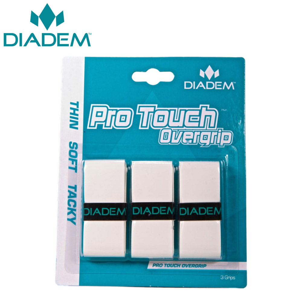 ダイアデム DIADEM テニスグリップテープ  Pro Touch プロ　タッチ（3本入） DIA-TFE002