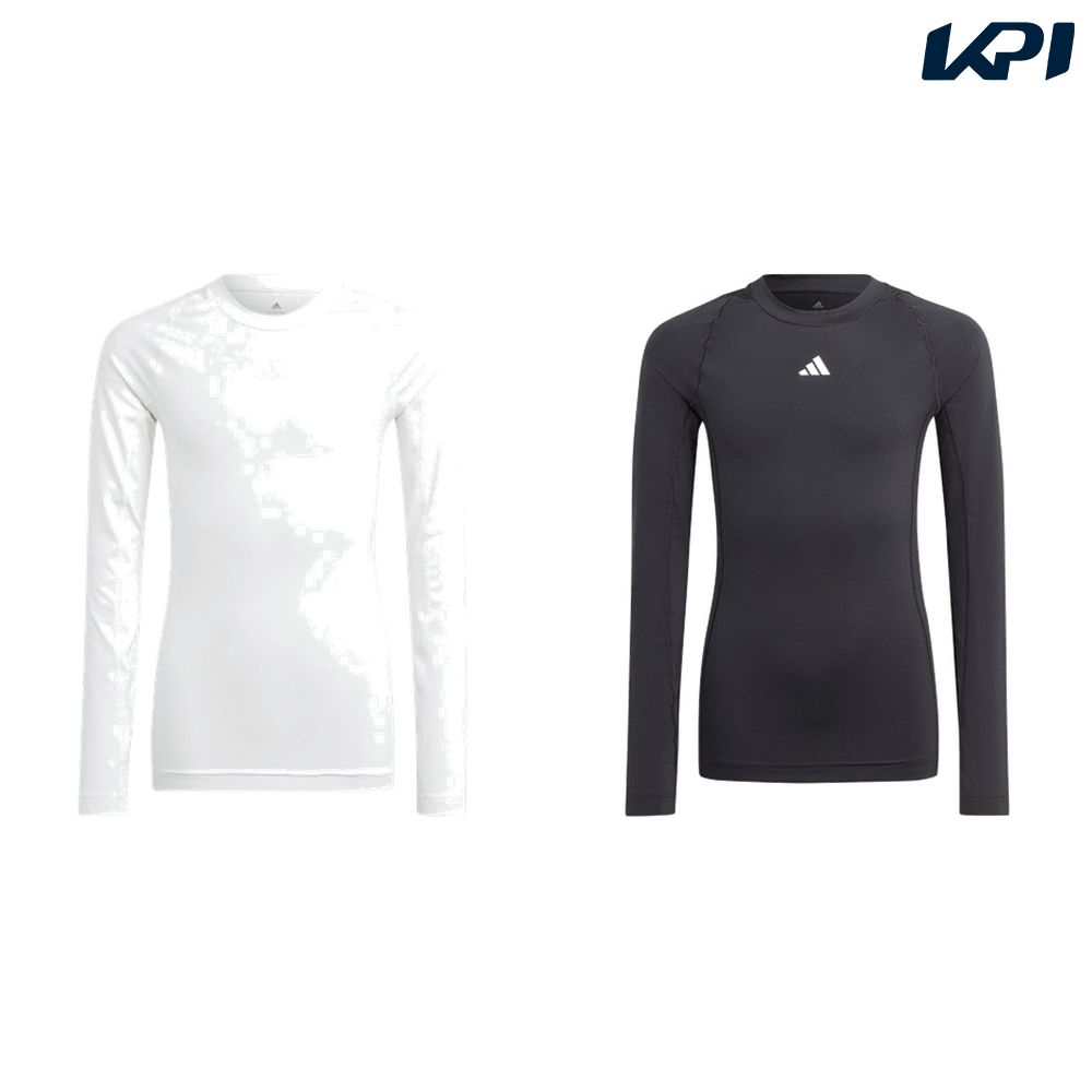 アディダス adidas サッカーウェア ボーイズ   テックフィット AEROREADY 長袖Tシャツ DJZ32 2025FW