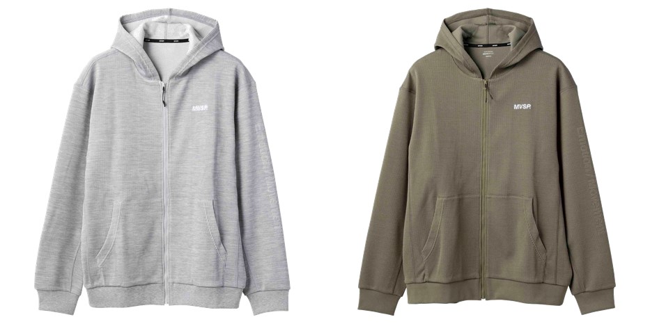 デサント DESCENTE フィットネスウェア メンズ S.F.TECH ソフトワッフル フルジップフーディー DMMVJC22 2023SS