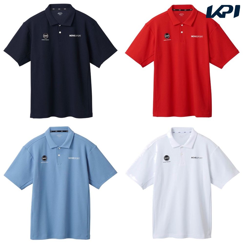 デサント DESCENTE 健康・ボディケアウェア メンズ   ＳＵＮＳＣＲＥＥＮ　鬼鹿の子　バックロゴ　ポロシャツ DMMXJA73 2024SS