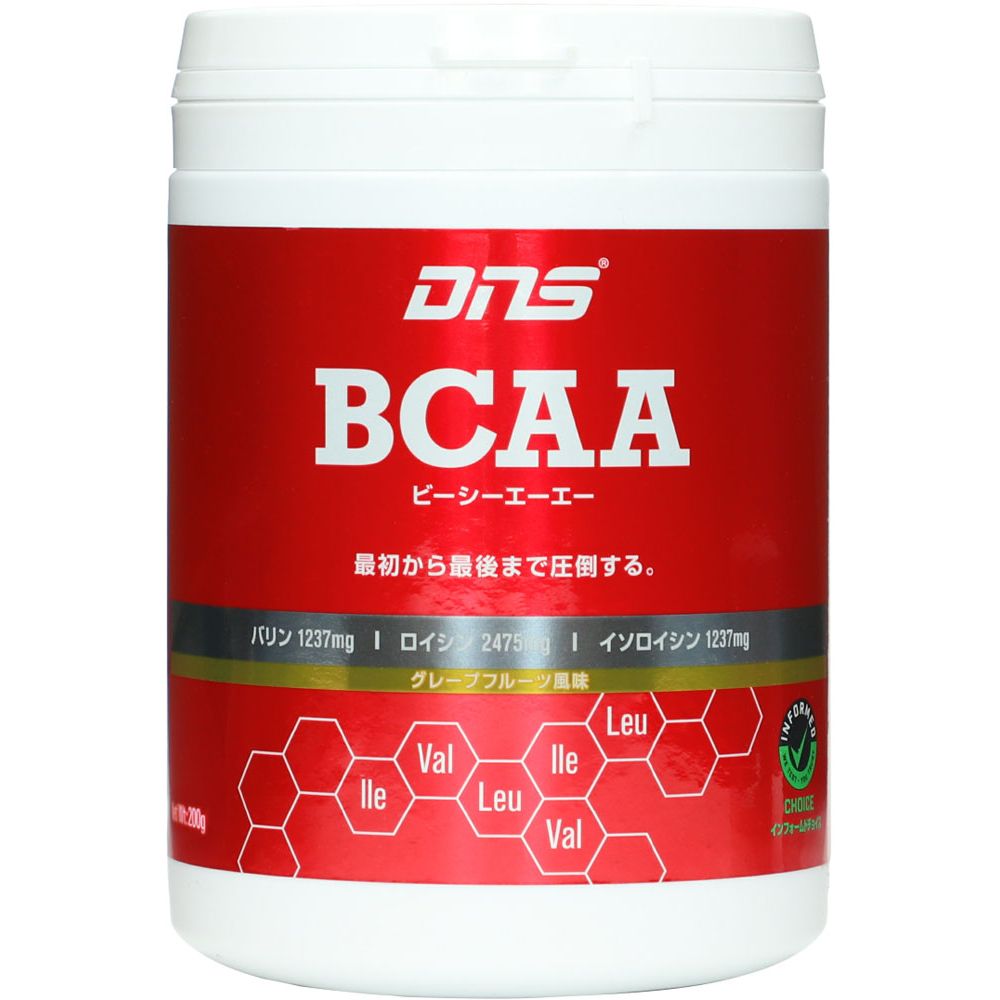 健康・ボディケア清涼飲料    BCAA グレープフルーツ風味 200g (30回分) BCAA200
