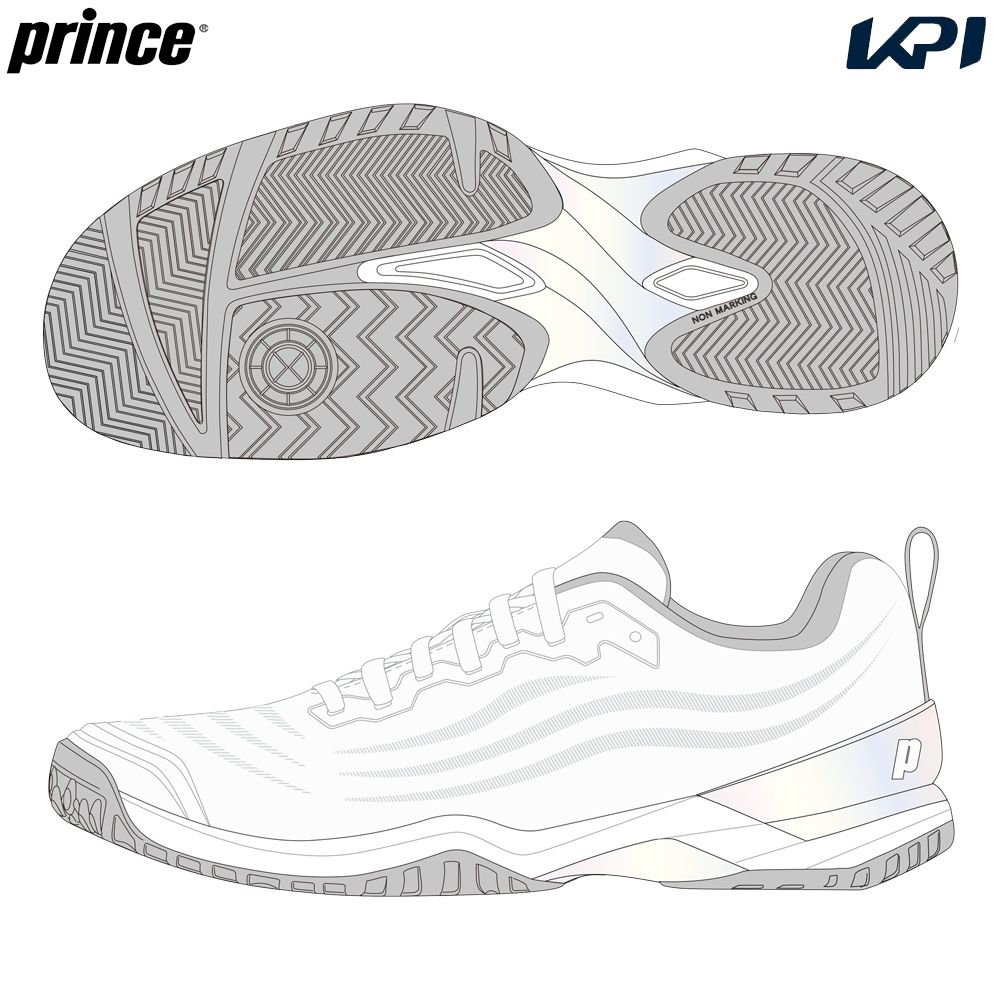 プリンス Prince テニスシューズ ユニセックス   TOUR PRO LITE 9 AC ツアー プロ ライト 9 AC オールコート用 DPSLA12-203 11月下旬発売予定※予約