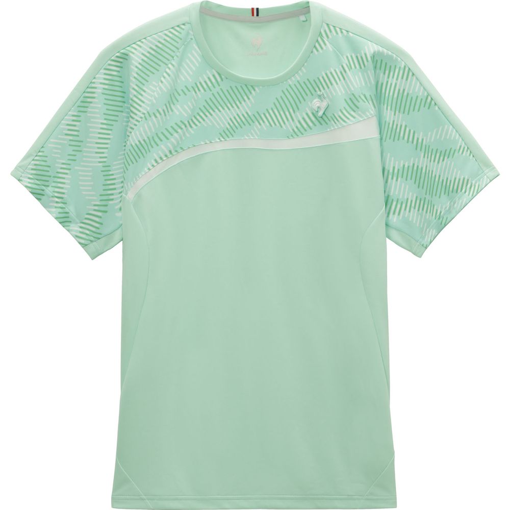 ルコック le coq sportif テニスウェア メンズ   Aile forme ゲームシャツ LN6SHT11M 2026SS 2月上旬発売予定※予約