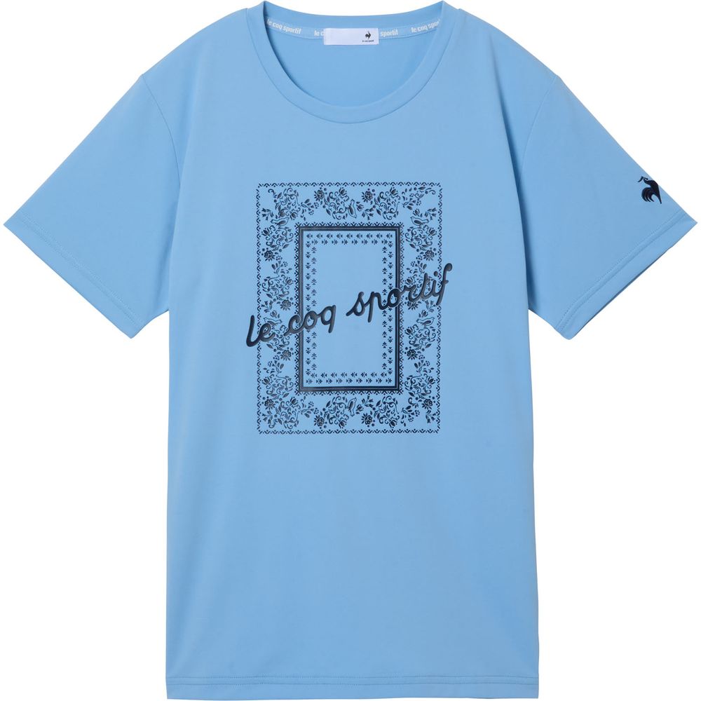 ルコック le coq sportif マルチSPウェア レディース   サンスクリーンスムースニット半袖Tシャツ LT6SHT03L 2026SS 2月上旬発売予定※予約