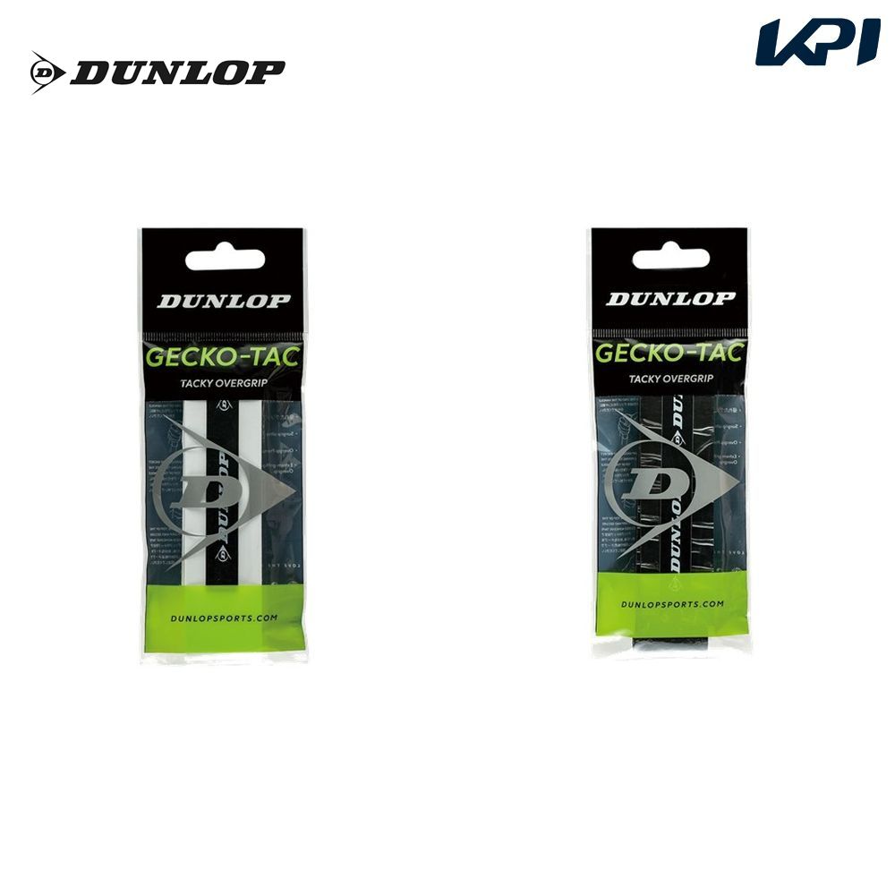 ダンロップ DUNLOP テニスグリップテープ  GECKO-TAC ゲッコタック 1本入 ウェットオーバーグリップテープ DTA2230