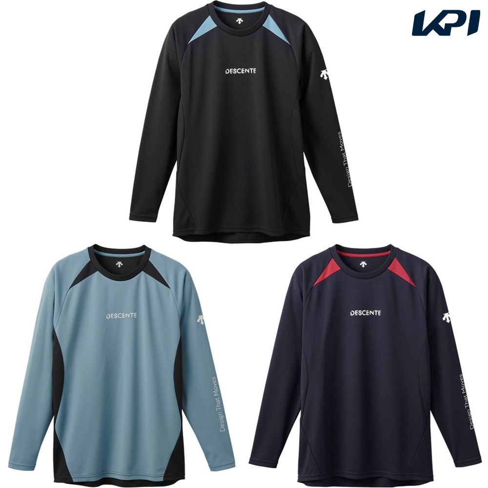 デサント DESCENTE バレーボールウェア ユニセックス   長袖バレーボールシャツ DV4FLT02U 2024FW
