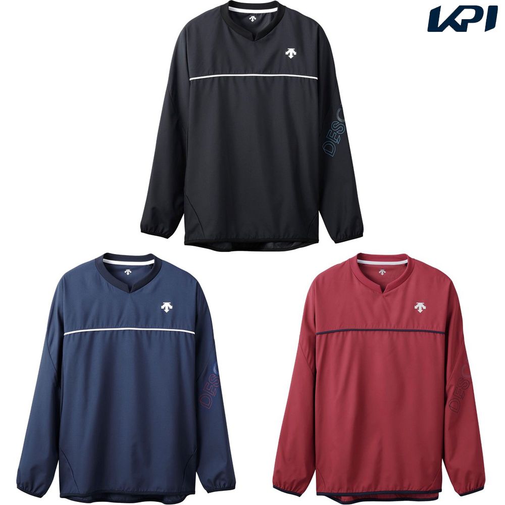 デサント DESCENTE バレーボールウェア ユニセックス   長袖ピステ DV4FWB01U 2024FW
