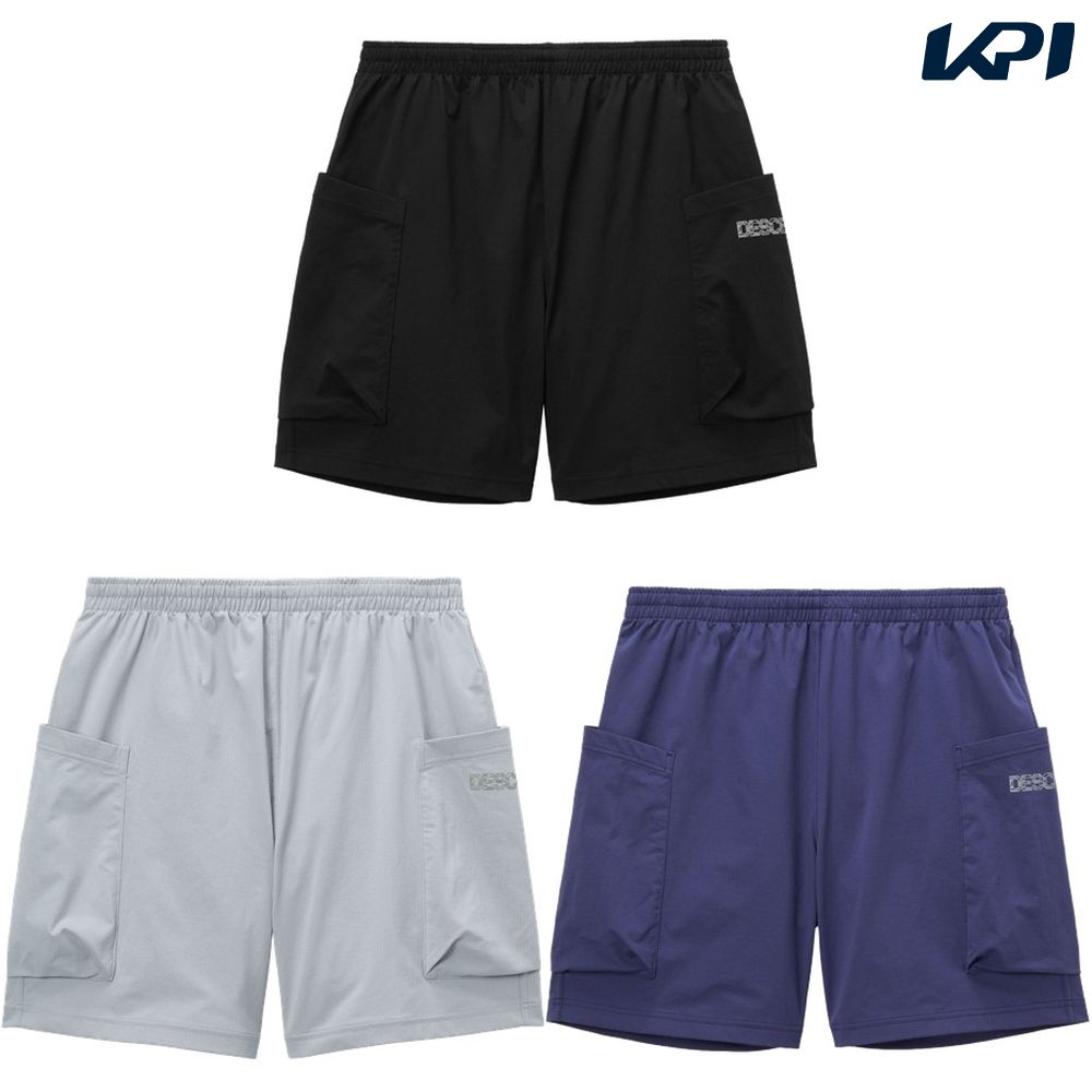 デサント DESCENTE バレーボールウェア ユニセックス   ウォームアップハーフパンツ DV5FHP01U 2025FW