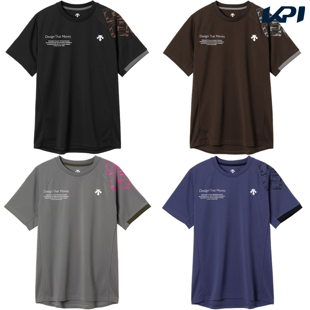 デサント DESCENTE バレーボールウェア ユニセックス   半袖バレーボールシャツ DV5FHT02U 2025FW