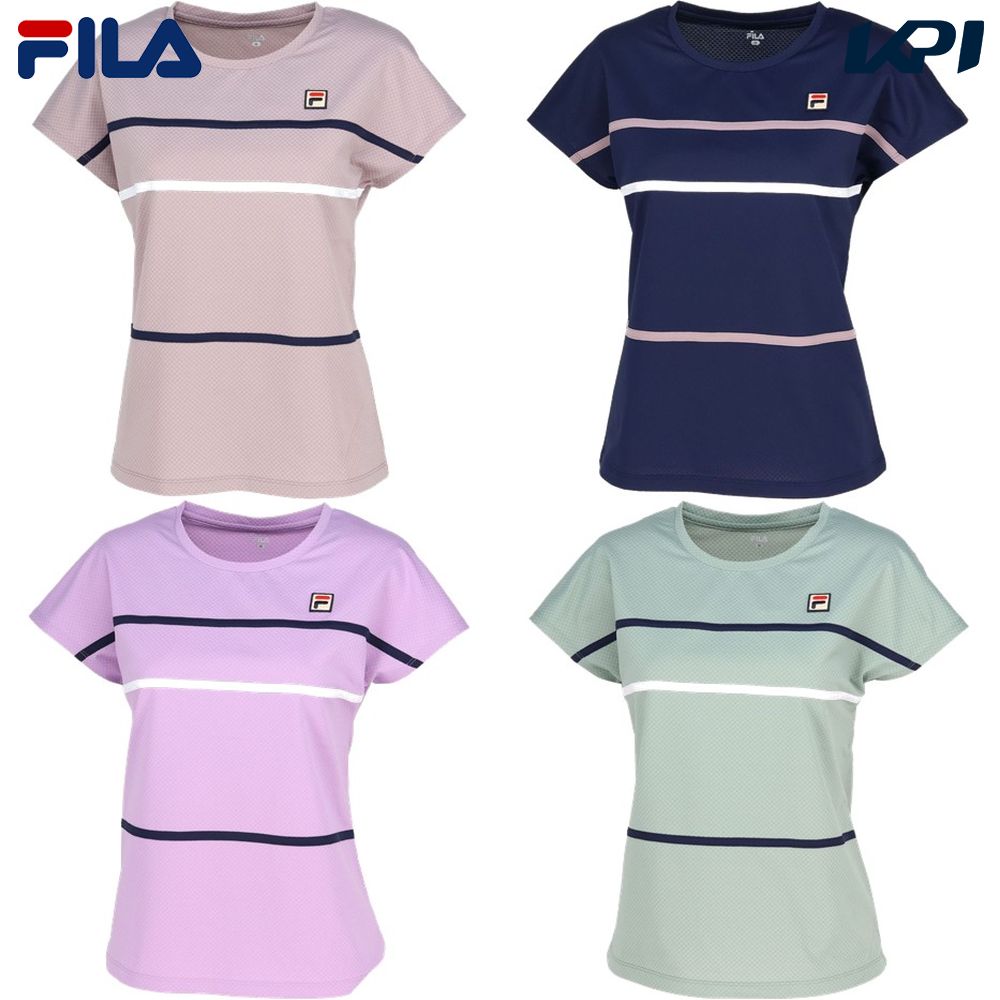フィラ FILA テニスウェア レディース   ゲームシャツ EL0006 2025SS