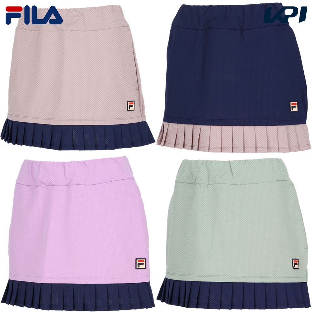フィラ FILA テニスウェア レディース   スコート EL0008 2025SS