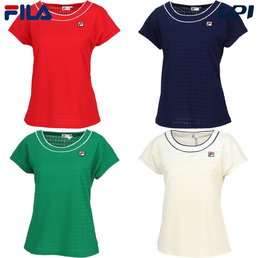 フィラ FILA テニスウェア レディース   ゲームシャツ EL0029 2025SS