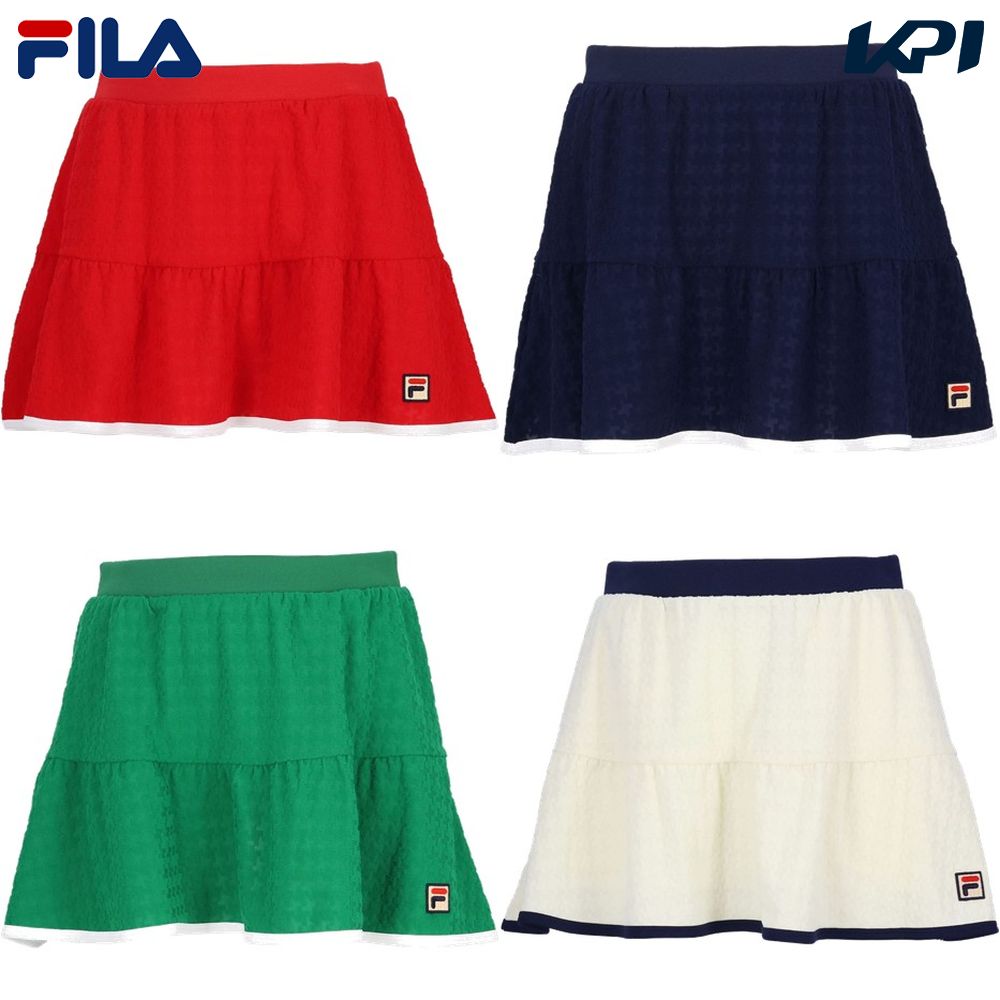 フィラ FILA テニスウェア レディース   スコート EL0030 2025SS