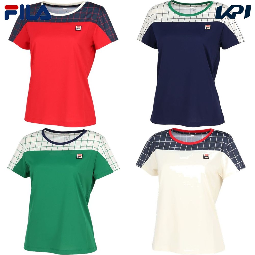 フィラ FILA テニスウェア レディース   ゲームシャツ EL0033 2025SS