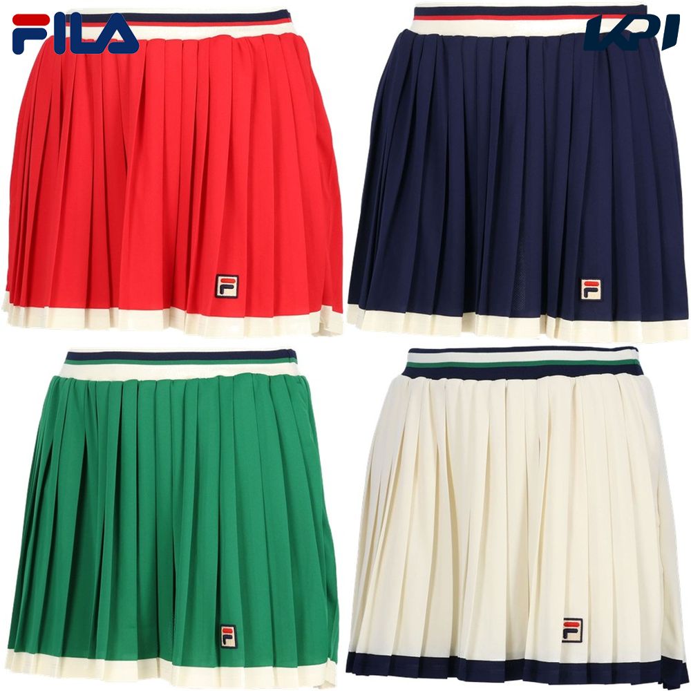 フィラ FILA テニスウェア レディース   スコート EL0040 2025SS