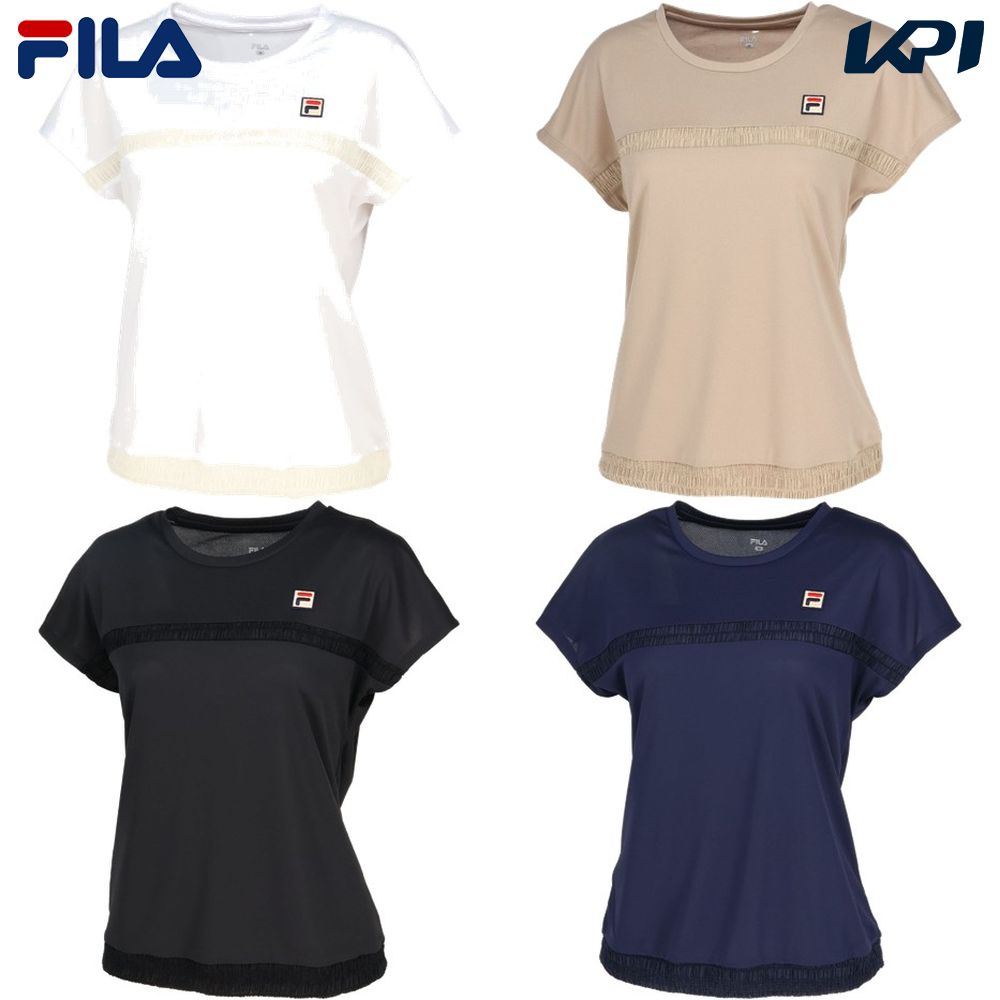 フィラ FILA テニスウェア レディース   ゲームシャツ EL0049 2025SS