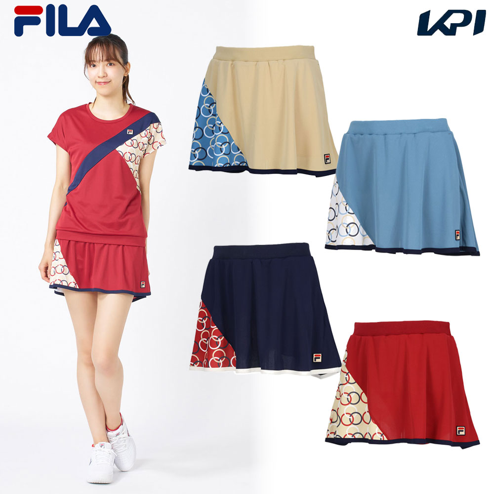 フィラ FILA テニスウェア レディース   スコート EL0202 2025FW 8月上旬発売予定※予約