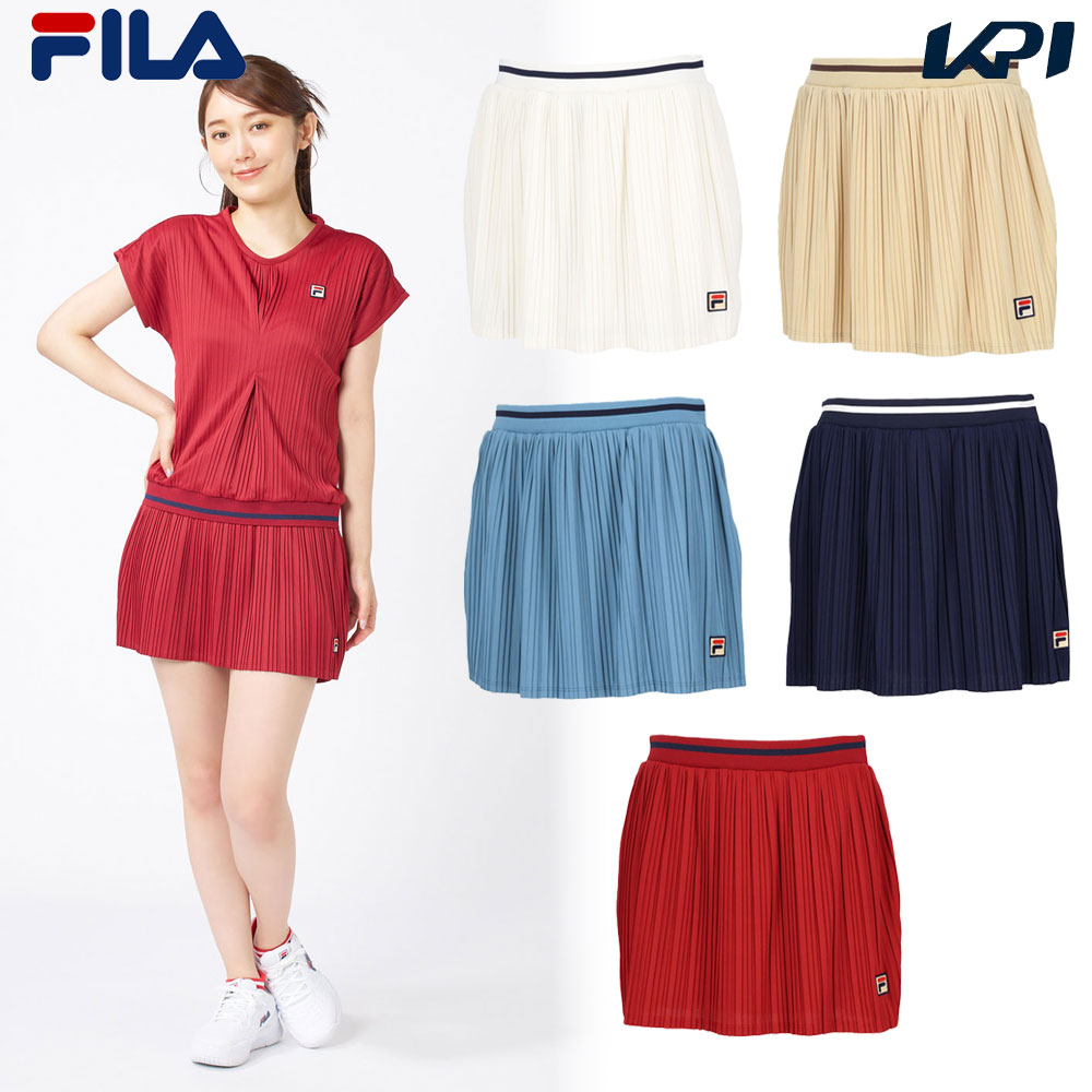 フィラ FILA テニスウェア レディース   スコート EL0207 2025FW 8月上旬発売予定※予約