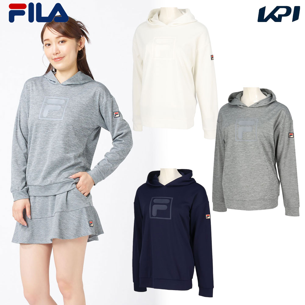 フィラ FILA テニスウェア レディース   プルパーカー EL0208 2025FW 8月上旬発売予定※予約
