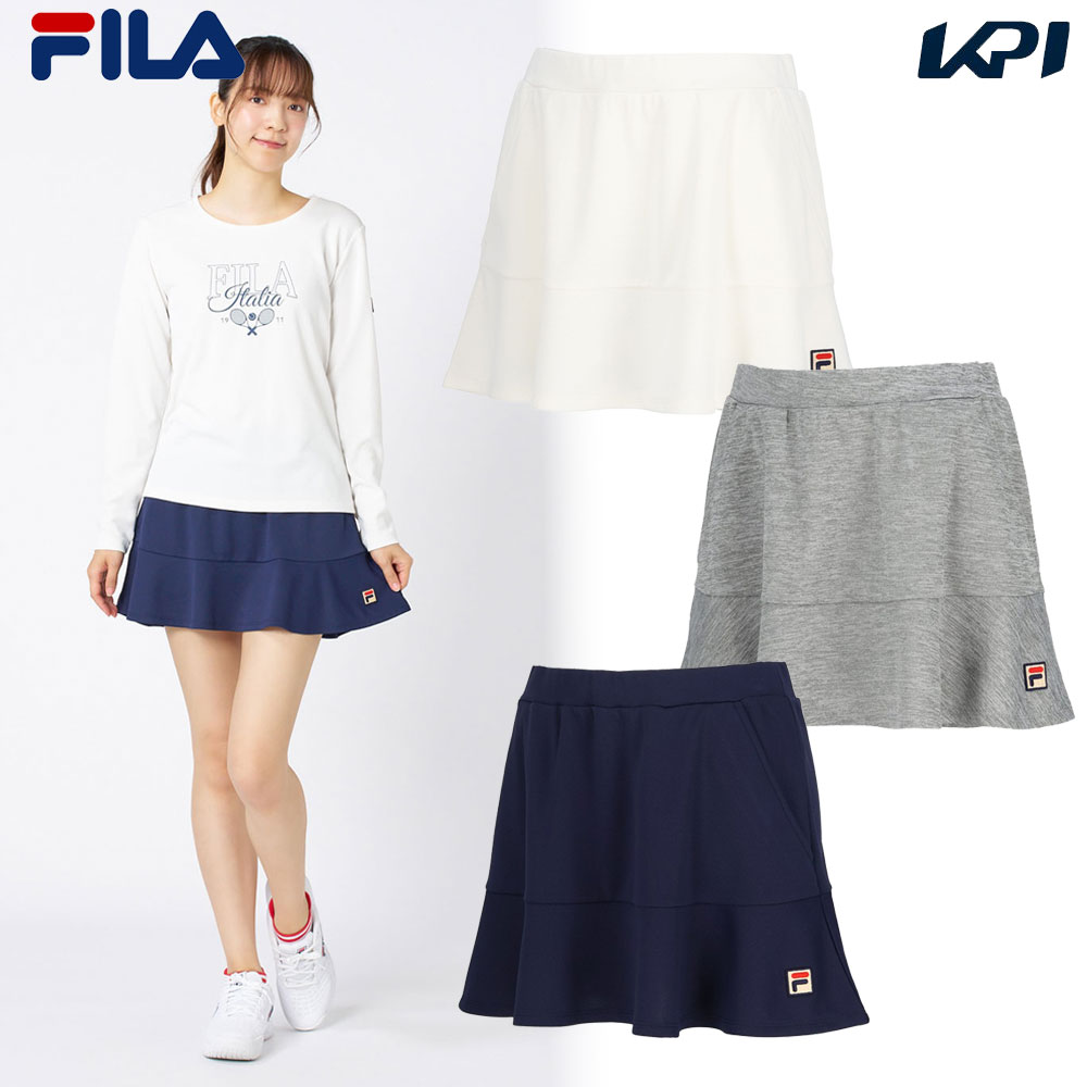 フィラ FILA テニスウェア レディース   スコート EL0211 2025FW 8月上旬発売予定※予約